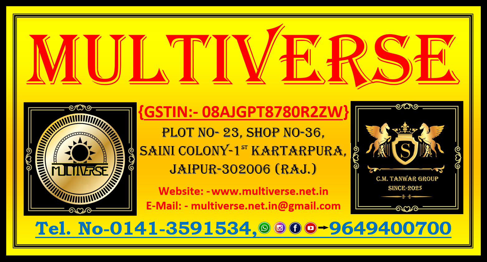 Multiverse Contact Card